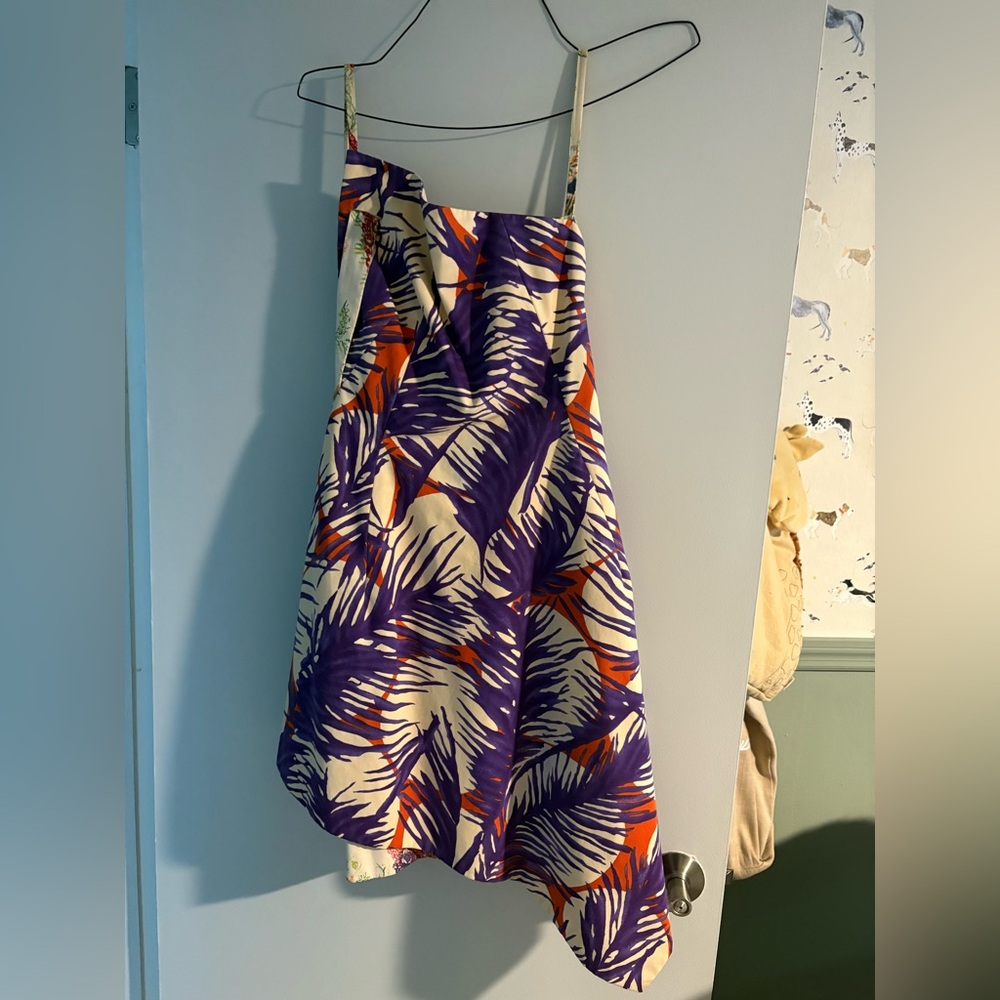 Tropical Print Dress